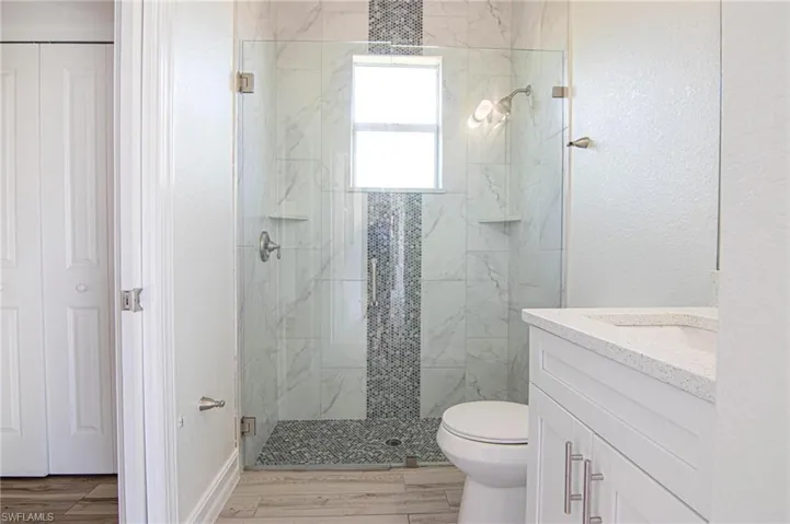 Bathroom #3 with access to pool area