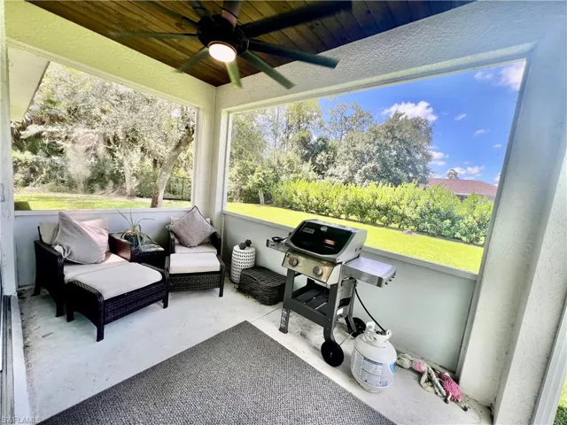 Screened lanai.