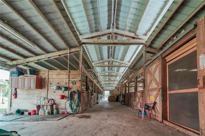 View of stable
