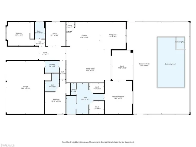 View of room layout