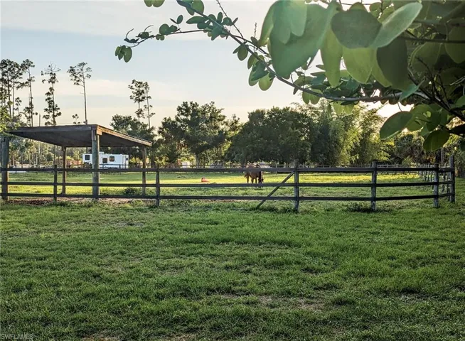 pasture close to barn