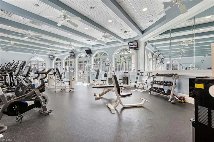 View of gym