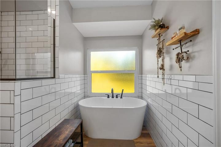 Primary Bath with soaking tub