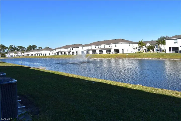 Water view with nearby suburban area