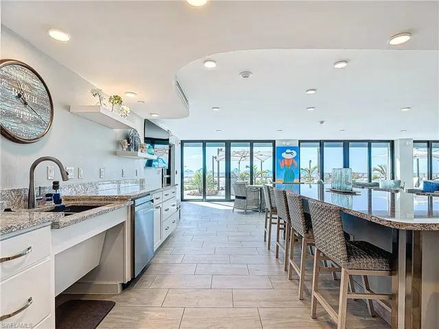 Kitchen at community clubhouse