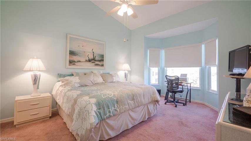 Master bedroom w/bay window for a desk as shown or a reading nook if preferred.