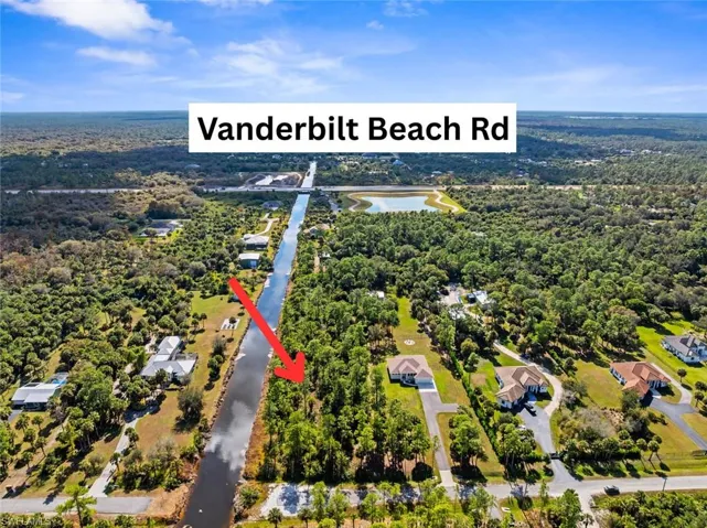 2.73 acre lot, 100% Upland/Zero Wetland.   Less than one mile to Vanderbilt Beach Road!
