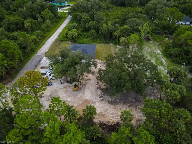 Aerial view of property's location