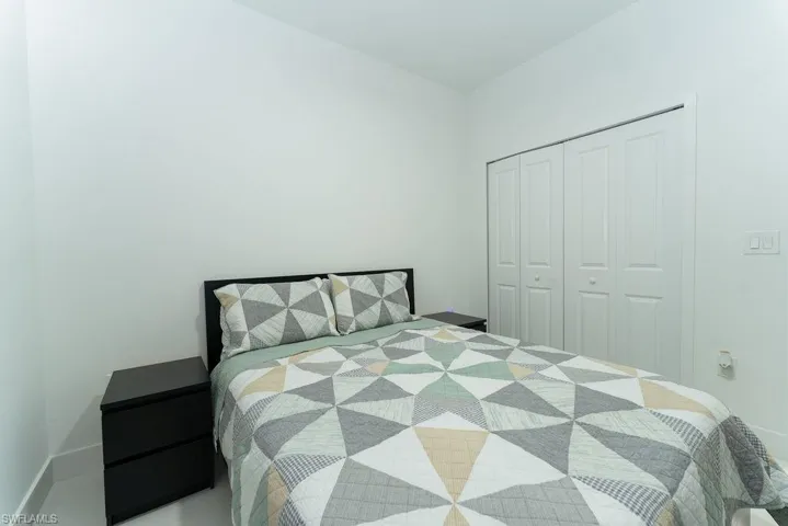 Bedroom featuring a closet