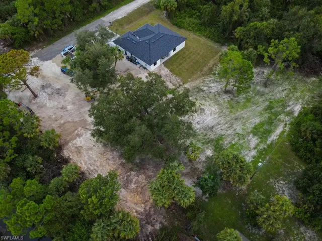 Aerial view of property and surrounding area