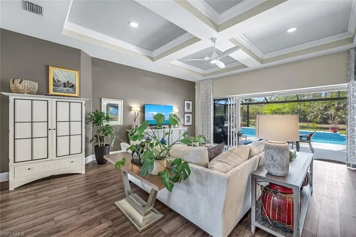 Sliding Glass Doors completely pocket opening up your spacious lanai