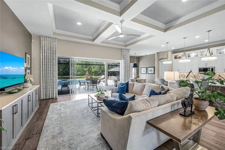Chef's delight space with an open kitchen