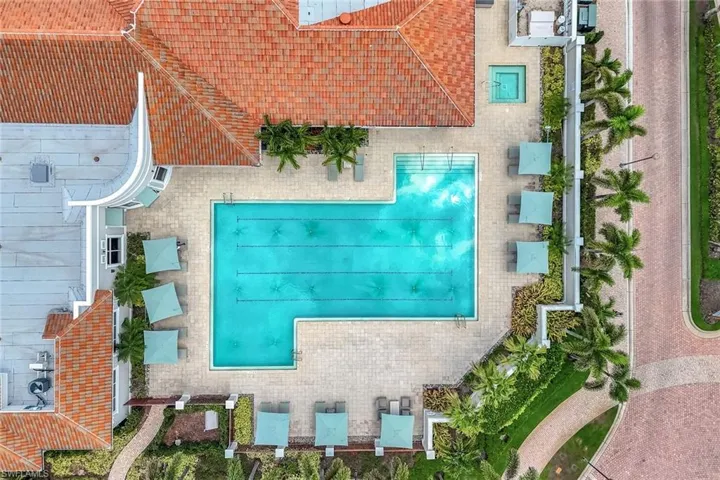 Aerial View of Commons Club- This is optional and separate membership for the beach access.
