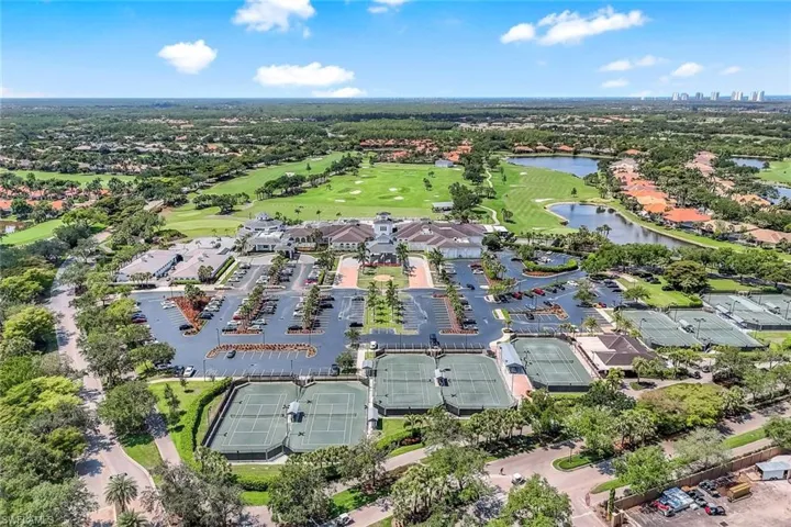 Shadow Wood Aerial of Tennis courts- IINDOOR PICKLE BALL COMING SOON TO SHADOW WOOD