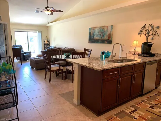 4614 Kitchen, Dining, and Living areas