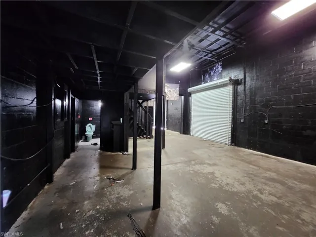 View of basement
