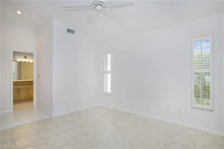 Master bedroom with walk out to lanai