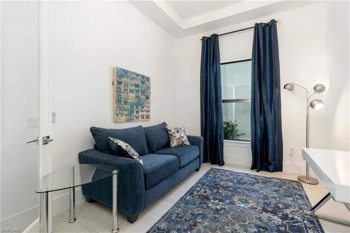 View of living room