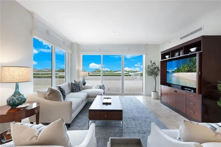 Welcome to the great room/living room in Unit #301 in Esperia.