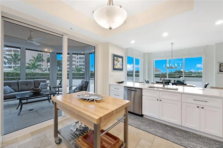 Renovation includes new Quartz countertops, new cabinets, stainless steel appliances as well as subway tile.