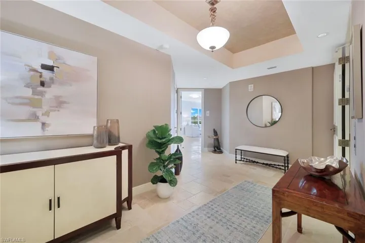 This residence has a secure elevator entry with your own private lobby area..