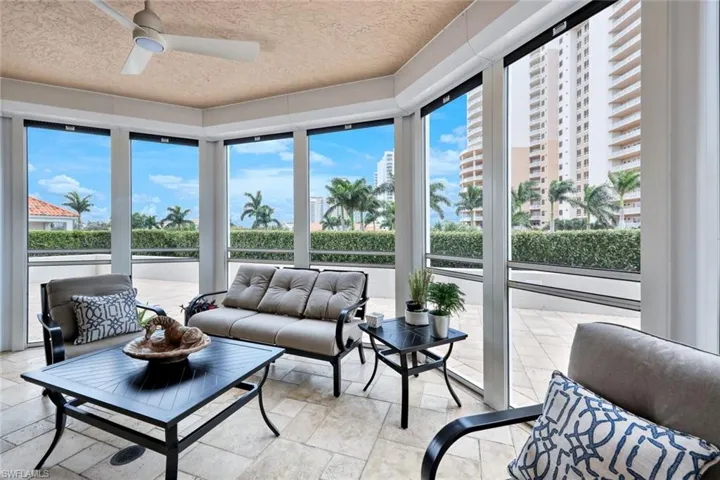 Enjoy your gorgeous screened in lanai with new hurrican shutters installed July 2021