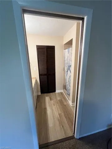 New floor in Master Bathroom