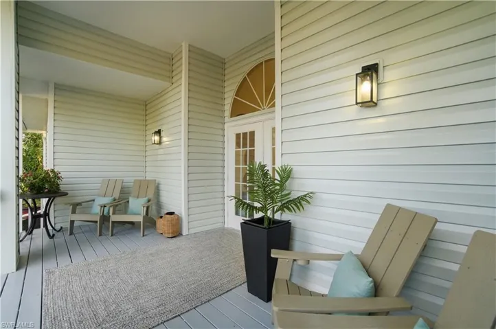 Your perfect perch for sunrise coffee and sunset wine