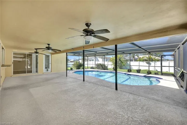 Enclosed, Covered Patio