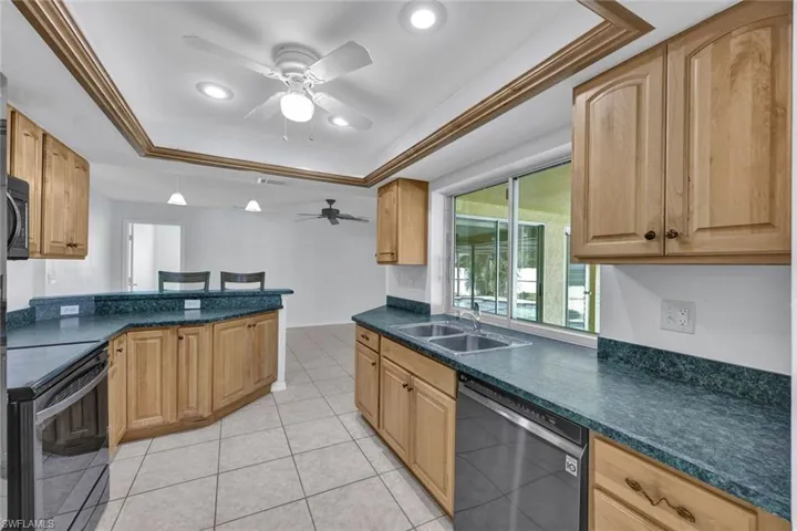 Kitchen With Loads of Counter Space!