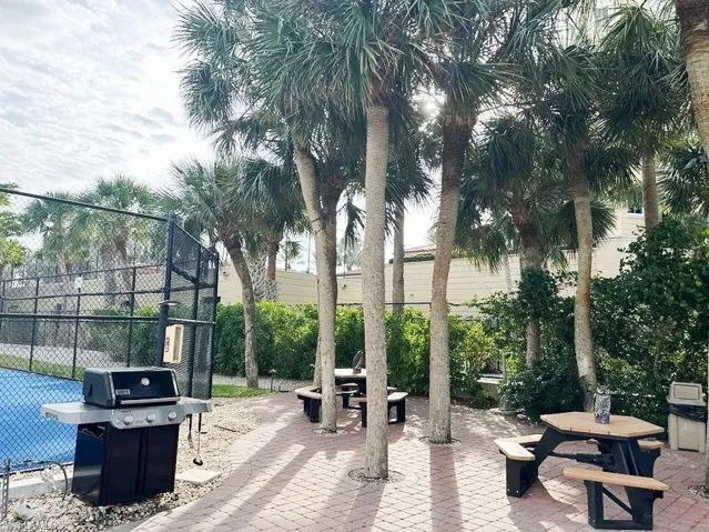 View of home's community with a patio