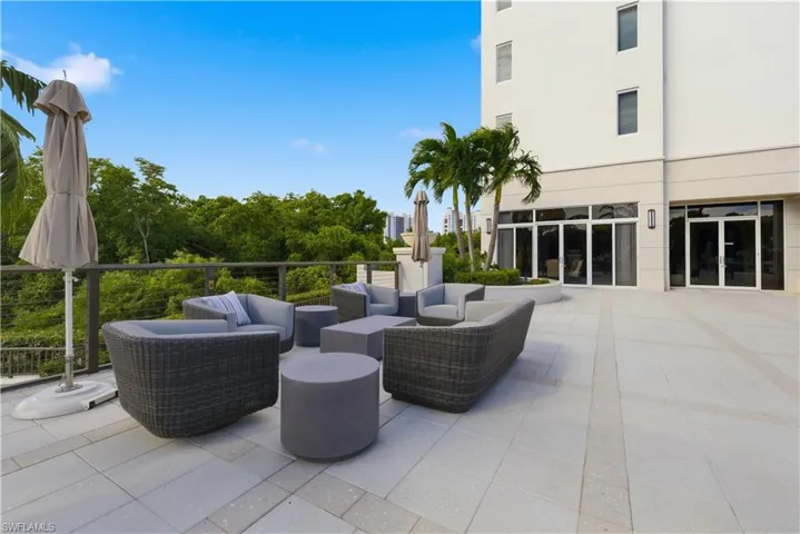 View of patio / terrace with an outdoor hangout area