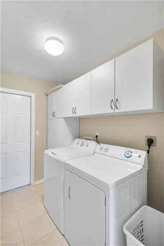 Great extra storage in your laundry room.