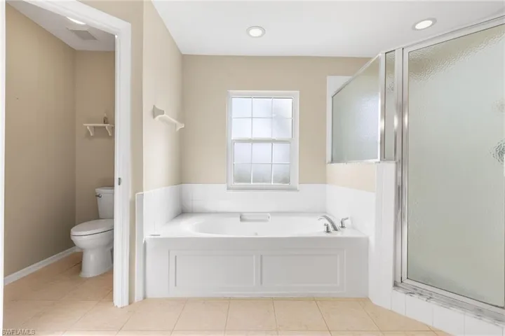 Private water closet.