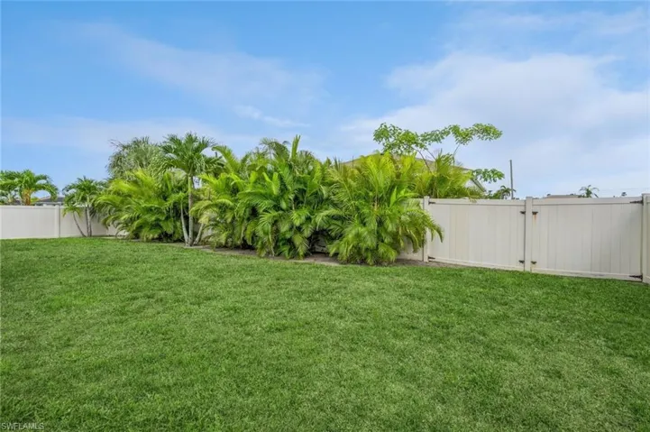 Fenced Back Yard