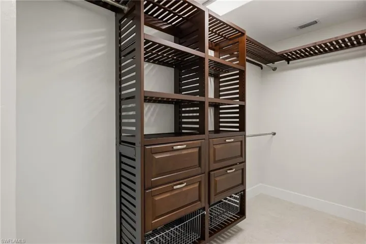 Large Walk in master closet