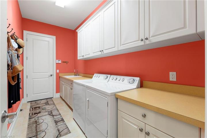 LAUNDRY ROOM, STORAGE, SINK