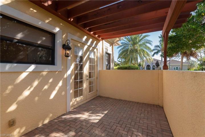 Pergola outside the Primary Bathroom
