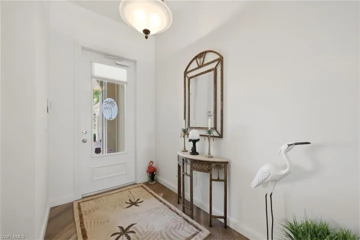 Entry Foyer with access to the Great Room and Den