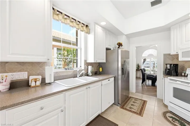 Open Kitchen with updated countertops