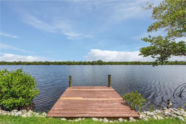 View of Water and Community Dock.