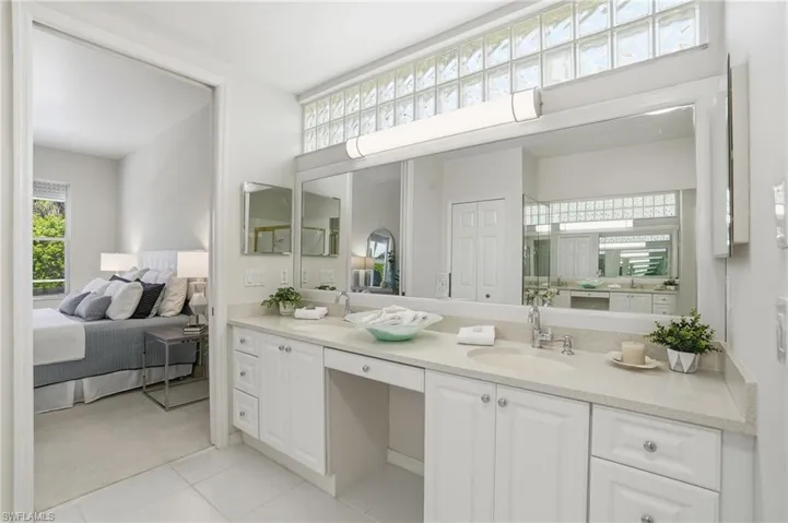 Master Bath with Dual Sinks
