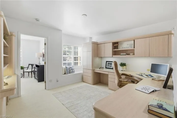 Built-in Office Upstairs