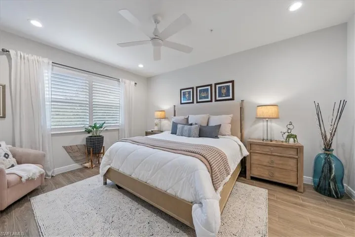 Master Bedroom featuring Plantation Shutters