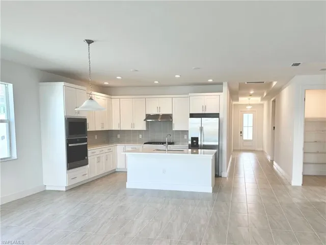 Open-concept kitchen and great room