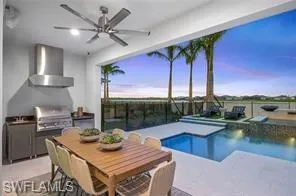 Underneath covered lanai Back of house (Model Home)