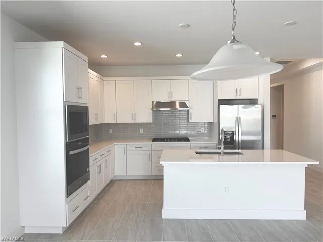 Open-concept kitchen and great room