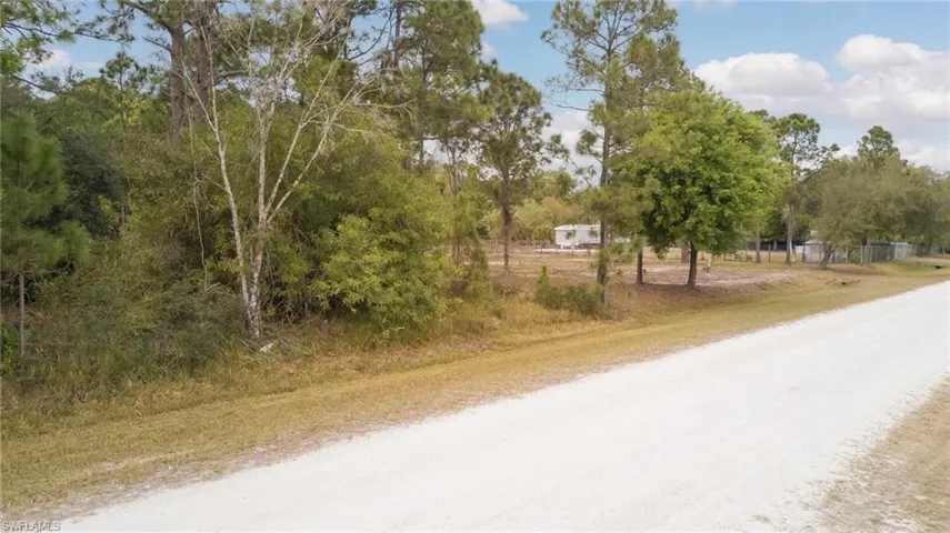 View of dirt / gravel road