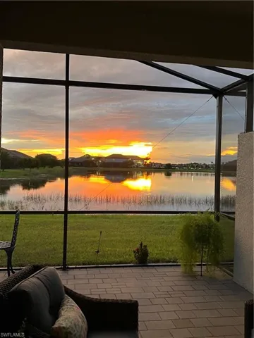Gorgeous western exposure  creates a spectacular show from the patio or living room!