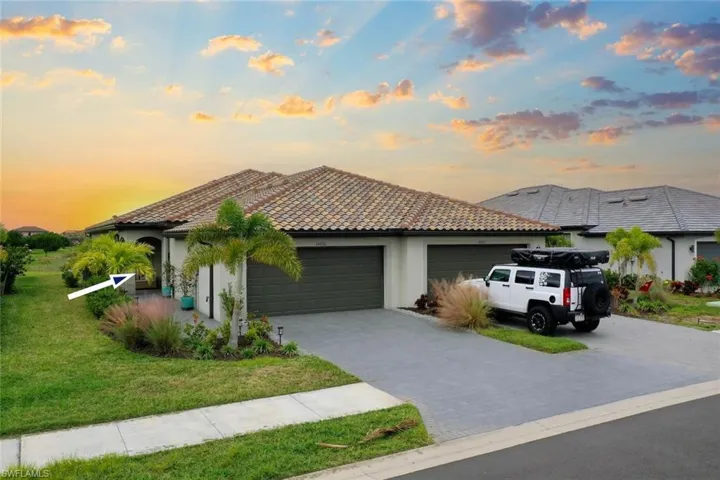 Private side entrance with covered porch